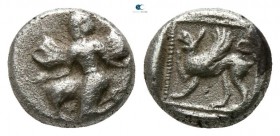 Caria. Kaunos  circa 490-470 BC. Tritartemorion AR