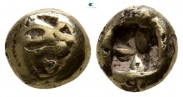 Kings of Lydia. Alyattes - Kroisos 610-546 BC. Fourrée Hemihekte EL