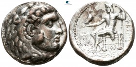 Seleukid Kingdom. Seleukeia on Tigris. Seleukos I Nikator 312-281 BC. Struck circa 300-295 BC. Tetradrachm AR