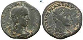 Cilicia. Ninika-Klaudiopolis . Maximinus I & Maximus Caesar
Maximus, Caesar.

Maximus, Caesar. AD 235-238. Bronze Æ