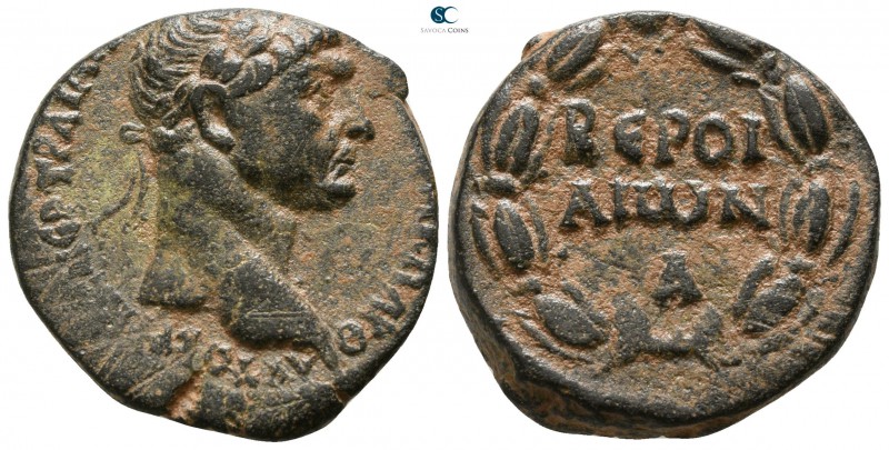 Cyrrhestica. Beroea. Trajan AD 98-117. 
Bronze Æ

23mm., 10,78g.

AVTOKΡ KA...