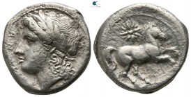 circa 260 BC. Uncertain mint. Didrachm AR