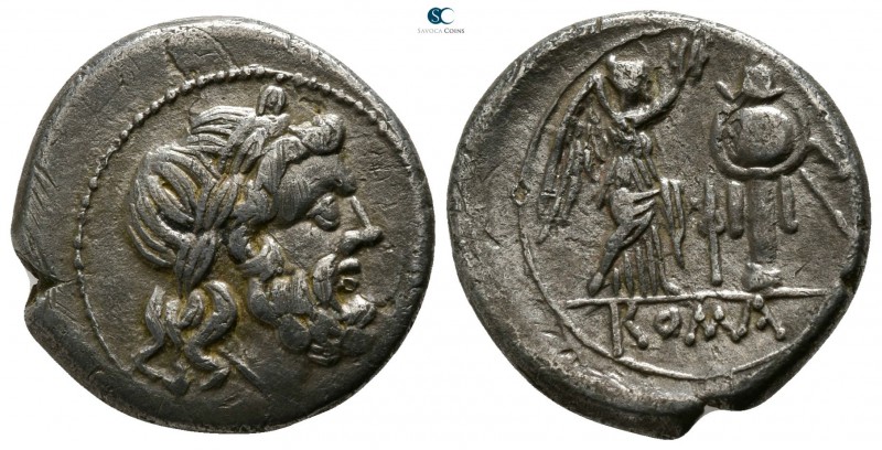 Anonymous 211-210 BC. Spearhead (first) series.. Mint in Southeast Italy
Victor...