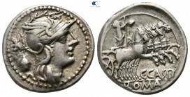 C. Cassius 126 BC. Rome. Denarius AR