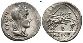C. Fabius C. f. Hadrianus 102 BC. Rome. Denarius AR