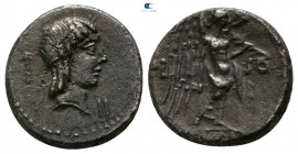 C. Calpurnius Piso L.f. Frugi 90 BC. Rome. Quinarius AR