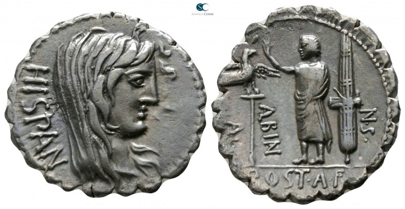 A. Postumius A. f. Sp. n. Albinus 81 BC. Rome
Denarius AR

18mm., 3,72g.

V...