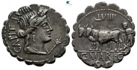 C. Marius C.f. Capito.  81 BC. Rome. Denarius AR