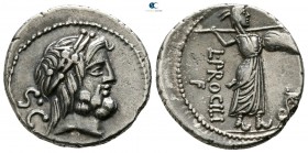 L. Procilius 80 BC. Rome. Denarius AR