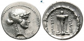 L. Torquatus. 58 BC. Rome. Denarius AR