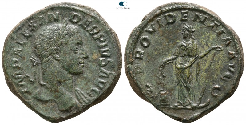 Severus Alexander AD 222-235. Rome
Sestertius Æ

31mm., 20,21g.

IMP ALEXAN...