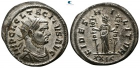 Tacitus AD 275-276. Rome. Antoninianus Æ silvered
