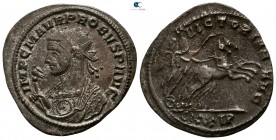 Probus AD 276-282. Siscia. Antoninianus Æ silvered