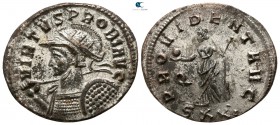 Probus AD 276-282. 281 AD. Ticinum. Antoninianus Æ silvered