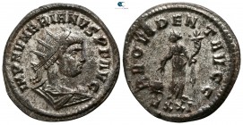 Numerian AD 283-284. Ticinum. Antoninianus Æ silvered