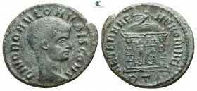 Divus Romulus AD 309-312. Rome. Quarter Follis Æ