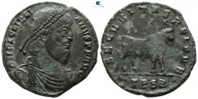 Julian II AD 360-363. Thessaloniki. Follis Æ
