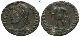 Procopius AD 365-366. Constantinople. Follis Æ