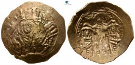 Andronicus II with Andronicus III. AD 1325-1328. Constantinople. Hyperpyron AV