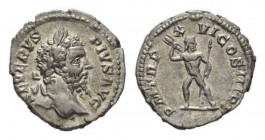 Septimius Severus 193-211 Denarius circa 202-210, AR 19mm, 3.72 g. SEVERVS PIVS AVG Laureate head right. Rev. P M TR P XVI COS III P P Jupiter standin...