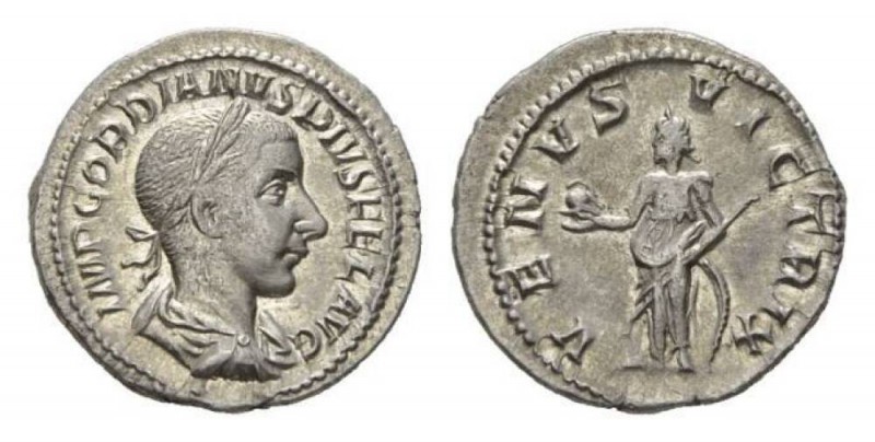 Gordian III augustus, 238-244 Denarius circa 241, AR 20mm, 2.63 g. IMP GORDIANVS...