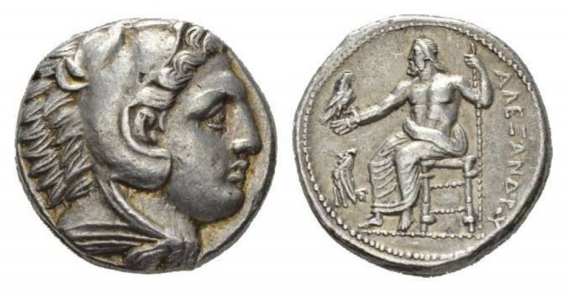 Kingdom of Macedonia, Alexander III, 336-323 and posthumous issues Tetradrachm, ...