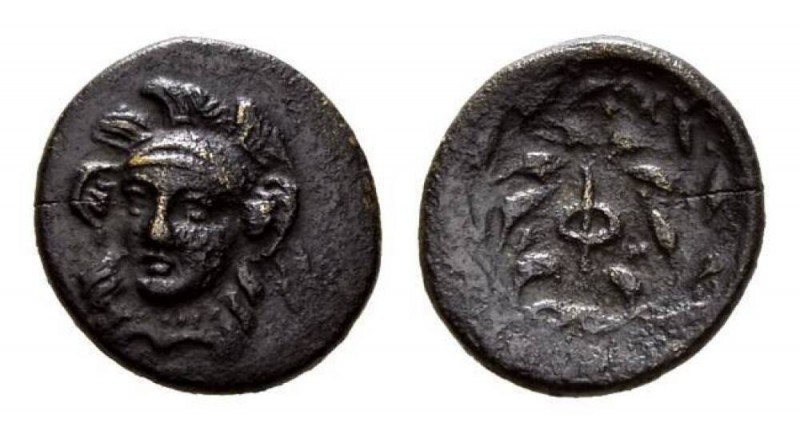 Phokis Federal Coinage Bronze, struck under Phalaikos, 351 BC. Æ 15mm, 2.05 g., ...