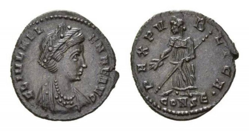 Helena, mother of Constantine I Follis, Constantinopolis, circa 337-341 (posthum...