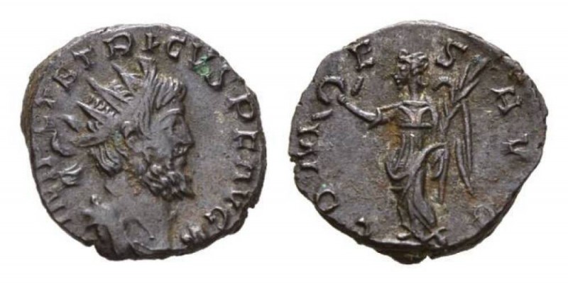 Tetricus I, 270-273 Antoninianus, Treveri circa 270 - 273, billon 18.5mm., 3.10g...