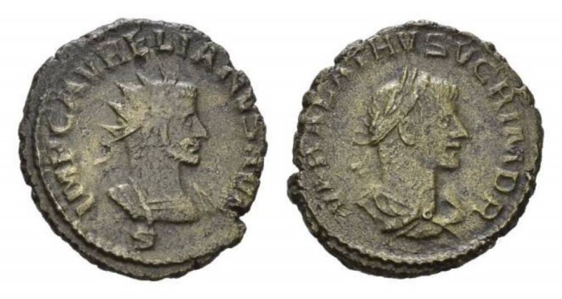 Aurelian, 270-275 Antoninianus, Siscia circa 270 - 271, billon 20mm., 4.00g. IMP...