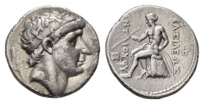 The Seleucid Kings, Tetradrachm circa 280-261, AR 27.5mm., 16.72g. Diademed head...