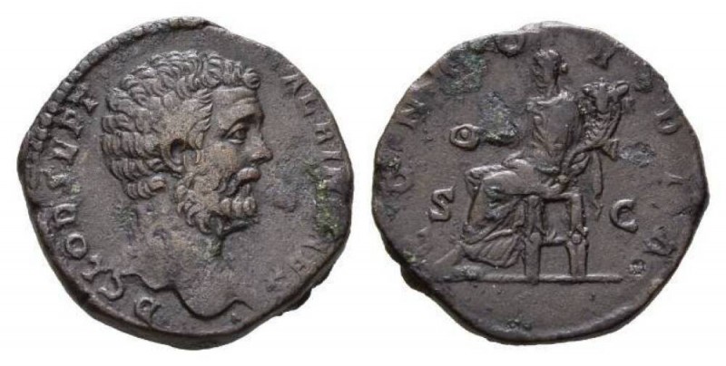 Clodius Albinus caesar, 193 – 195 Sestertius circa 193-195, Æ 30.5mm., 21.31g. D...