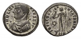 Licinius, 308-324 Follis Cyzicus circa 317-320, Æ 20mm., 3.45g. Licinius I, 308 – 324 Follis, Cyzicus circa 317-320, Æ 3.45 g. IMP LICINIVS AVG Laurea...