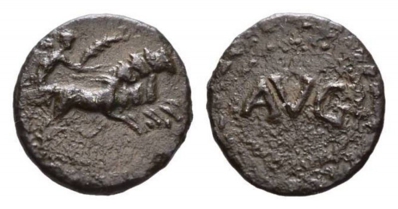 Time of Tiberius Tessera circa 22-37 - Ex CNG electronic auction 120, 48. From t...