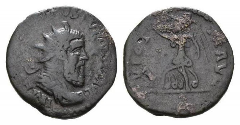 Postumus, 259-268 Double-sestertius circa Lugdunum, Æ 29.5mm., 13.4g. Colonia 26...