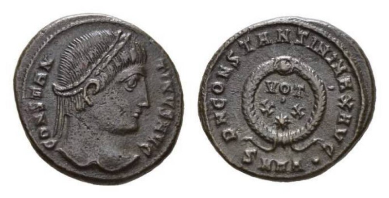 Constantine I, 307-337 Follis Heraclea circa 324, Æ 20mm., 4.73g. CONSTAN-TINVS ...