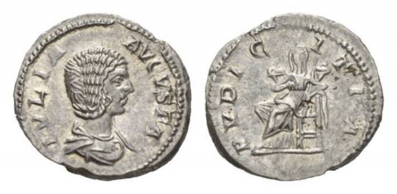 Julia Domna, wife of Septimius Severus Denarius circa 196-211, AR 19mm., 3.62g. ...