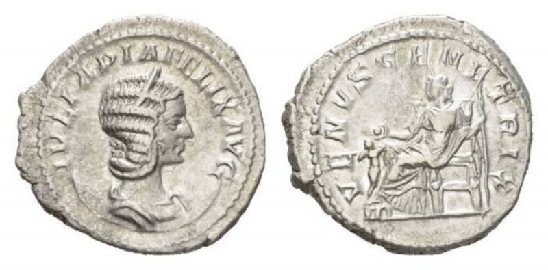 Julia Domna, wife of Septimius Severus Antoninianus circa 211-217, AR 23.5mm., 4...