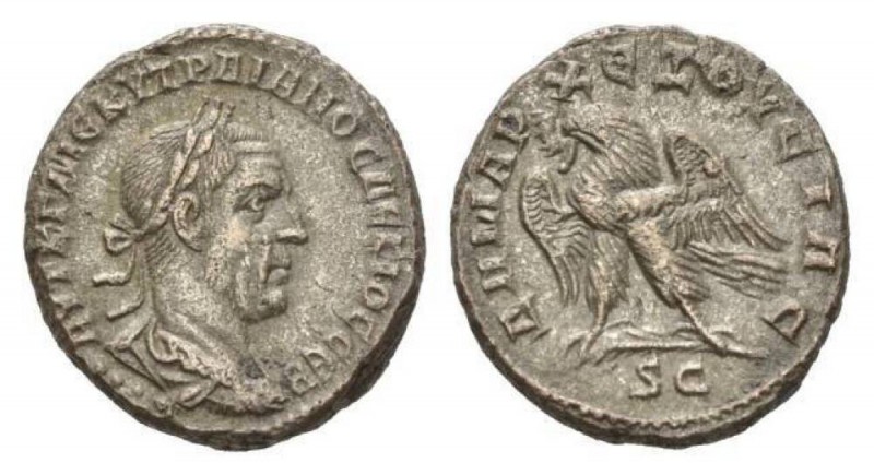 Trajan Decius, 249-251 Tetradrachm Antioch circa 249-250, AR 24.5mm., 9.82g. Lau...