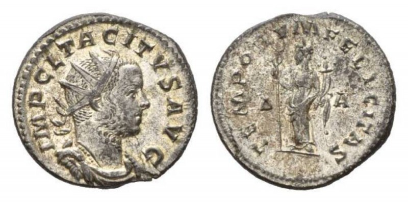 Tacitus, 275-276 Antoninianus Lugdunum circa 275-276, AR 22.5mm., 3.66g. IMP TAC...