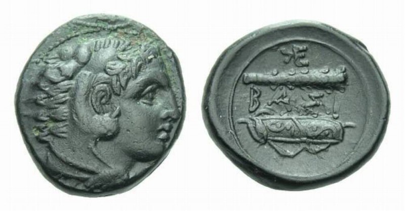 Kingdom of Macedon, Alexander III, 336 – 323 and posthumous issue Bronze Uncerta...