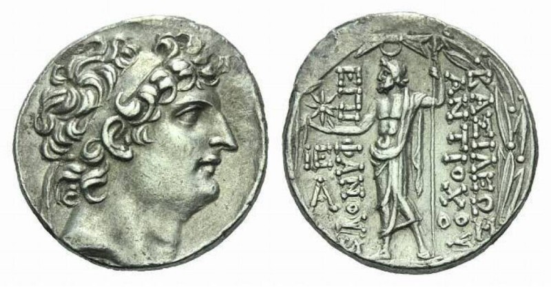 The Seleucid Kings, Antiochus VIII Epiphanes, 121-96 BC Tetradrachm Antioch 121-...