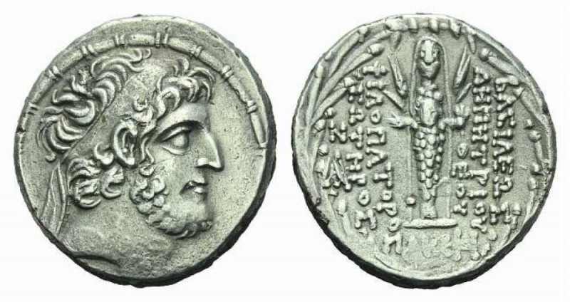 The Seleucid Kings, Demetrius III Eucaerus, 97-87 BC Tetradrachm Damascus 89-88,...