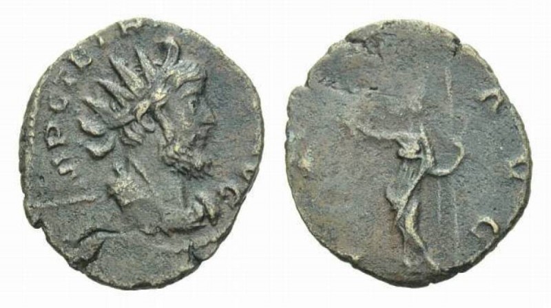 Tetricus I, 270-273 Antoninianus Treveri circa 270-273, billon 18.5mm., 2.51g. I...