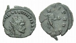 Quintillus, July – September 270 Antoninianus circa 270, Æ 19mm., 2.56g. IMP C M AVR QVINTILLVS AVG Radiate, draped and cuirassed bust right. Rev. AET...