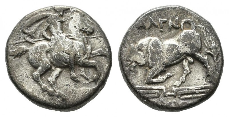 Ionia, Magnesia ad Maeandrum, ca. 350-325 BC. AR Hemidrachm (10mm, 1.48g). Skyth...