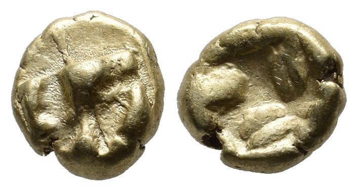 Ionia. Uncertain, Circa 625-600 BC. EL Hemihekte - 1/12 Stater 7mm, 1.25g). Rais...