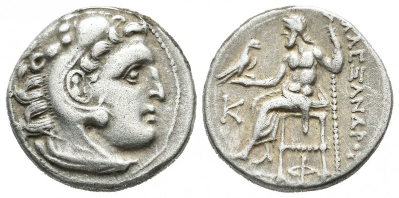 King Of Macedon, Kolophon. Antigonos I Monophthalmos 320-301 BC. In the name and...