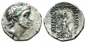 Kings Of Cappadocia, Ariobarzanes III. Ca. 52-42 BC. AR Drachm (16mm, 3.68g). Dated year 11=43/42 BC. Diademed head right / BAΣIΛEΩΣ APIOBAPZANOY EYΣE...