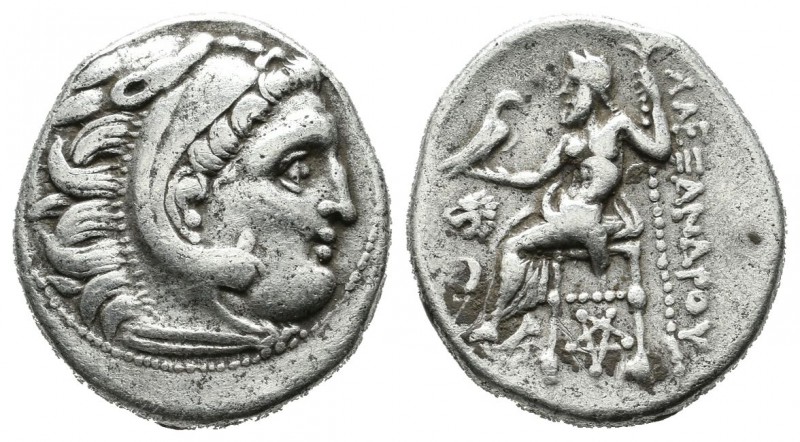 Kings of Macedon, in the name of Alexander III 'the Great'. AR Drachm (16mm, 4.2...